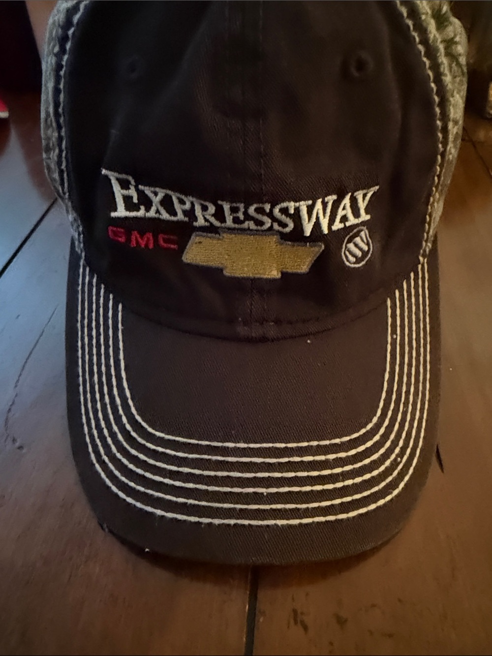 Embroidered Black Baseball Cap
